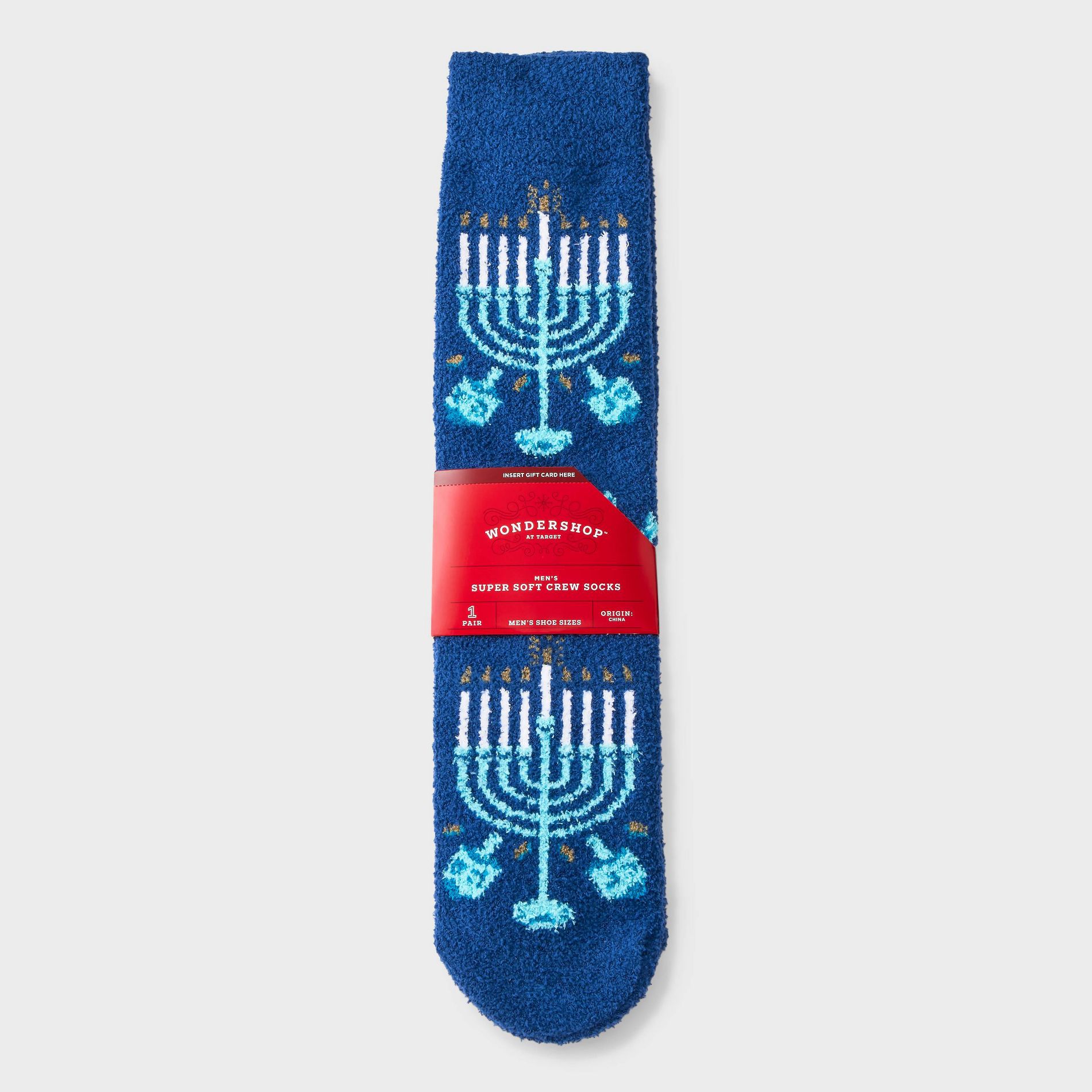 Men's Cozy Crew Socks - Wondershop™ -  6-12