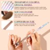 Saviland Kolinsky 7-Brush Sculpt Set: 4/6/8/10/12/14/16 Size for Acrylic & 3D Design - Artist's Core Essential Kit. - 2 of 4