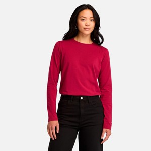 Timberland Women's Long-Sleeve Baby T-Shirt - 1 of 4