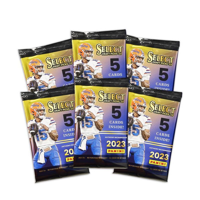 2023 Panini NFL Select Draft Picks Football Trading Card Blaster Box, 3 of 4