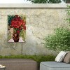 "Daisie & Poppies" Outdoor All-Weather Wall Decor - 4 of 4