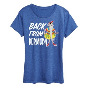 Women's - Disney - Straight Outta Bermuda Short Sleeve Graphic T-Shirt - 1 of 4