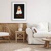Stupell Industries Happy Howl-oween Ghost Dog Framed Print Under Glass Art, Gray, 17" x 23" - 3 of 4