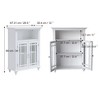 Teamson Home Neal Two-Door Freestanding Floor Cabinet - 4 of 4