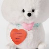 12'' Pomeranian Stuffed Animal with Heart Collar - Gigglescape™: Fluffy Dog - 4 of 4