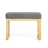 GDFStudio Hilo Modern Shoe-Changing Upholstered Bench - 3 of 4