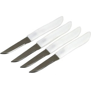 Chef Craft 4pc Stainless Steel Blade Paring Knives Set - Great for Cutting Fruits & Vegetables - 1 of 4