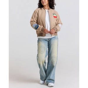 Samii Ryan | Smiley® Garden Straight Leg Jean, Denim, Medium, 3 - 1 of 4