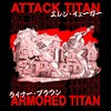 Mens Attack on Titan Titan Battle Scene T Shirt - 2 of 4