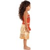 HalloweenCostumes.com Officially Licensed Disney Moana Toddler Costume | Disney Princess Dress,  All-Over Print W/ Waist Sash Included - 4 of 4