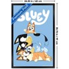 Trends International Bluey (2018) - Stacked Up Family Fun Framed Wall Poster Prints - 3 of 4