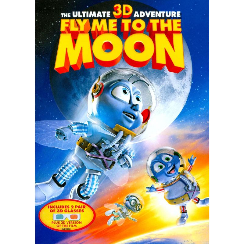 Fly Me to the Moon (WS) (3D/2D Versions) (With 3D Glasses) (DVD), 1 of 2