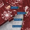 Washable Christmas Stain-Resistant Foldable Low Pile Floor Mats Xmas Printed Carpets Soft Non Shedding Rugs - 3 of 4