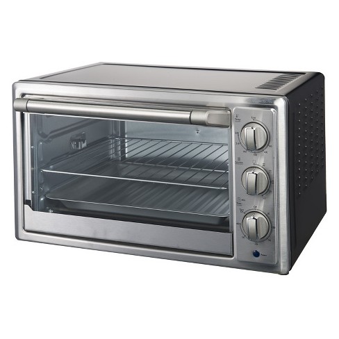 Galanz 6 Slice Convection Toaster Oven 1 5 Cu Ft Stainless Steel