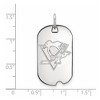 Black Bow Jewelry 14k White Gold Pittsburgh Penguins NHL Pendant - 2 of 3