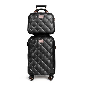 New York XPress 20''+14''Carry On Luggage Hardshell Expandable Suitcase w/Spinner Wheels and TSA LOCK,2 Piece Luggage Set - 1 of 4