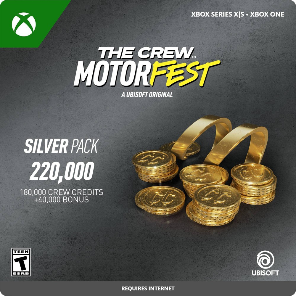 Photos - Game Microsoft The Crew Motorfest VC Silver Pack - Xbox Series X|S  (Digital)