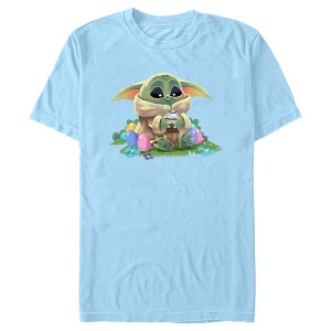 Men's Star Wars: The Mandalorian Grogu Easter Egg Collector T-Shirt - 1 of 4