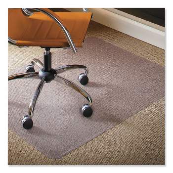 ES Robbins Natural Origins Chair Mat For Carpet, 36 x 48, Clear