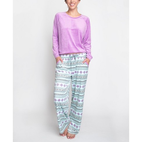 Women's Luxe Velour Pajama Set - Stars Above™ : Target