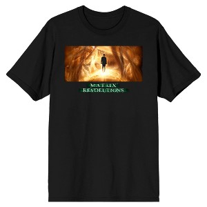 The Matrix Shadow Men's Black Graphic T-Shirt - 1 of 1