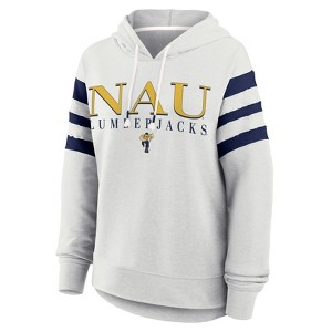 NCAA Northern Arizona Lumberjacks Women's Gray Fashion Hooded Sweatshirt - 1 of 3