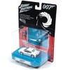 1976 Lotus Esprit S1 White & Collectible Tin Display "007" (James Bond) "The Spy Who Loved Me" 1977 Movie 1/64 Johnny Lightning - 3 of 3