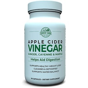 Country Farms Apple Cider Vinegar 90 Capsules. - 1 of 2