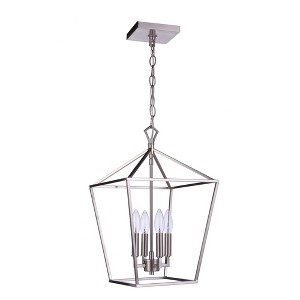 Craftmade Lighting Flynt II 4 - Light Chandelier in  Brushed Polished Nickel - 1 of 1