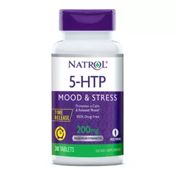 Natrol 5-HTP Mood & Stress 200mg Tablets - 30ct