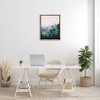 Stupell Industries Misty Forest Trees Floating Frame Canvas Art - 3 of 4