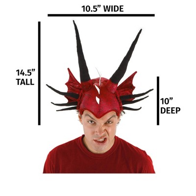Plush Horned Dragon Hat, Red Target