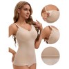 INSPIRE CHIC Women's Lace V Neck Pregnancy Cami with Built-In Bra Maternity Nursing Tank Top for Breastfeeding - 3 of 4