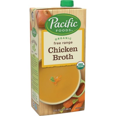 Pacific Foods Organic Gluten Free Free Range Chicken Broth - 32oz