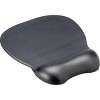 Compucessory Wrist Rest/Mousepad Gel Nonskid 9"x11"x3/4" Black 23718 - 2 of 2