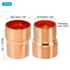 Unique Bargains Sweat Solder Connection Copper Reducing Coupling Pressure Plumb Fittings 4 Pcs - 2 of 4