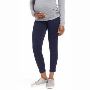 Women's Butter Ankle Maternity Pull on Leggings Jeans - 1822 Denim - 1 of 4