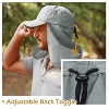 Tirrinia Neck Flap Sun Hat - Hiking Safari Fishing Caps for Men and Women, Perfect for Outdoor Adventures Hiking Fishing Summer Camping - 4 of 4