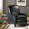 Deborah Modern Wooden Upholstery Modern Genuine Leather Recliner with Nailhead Trim for Living Room and Bedroom  | ARTFUL LIVING DESIGN - 2 of 4