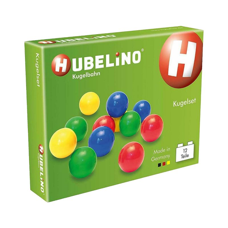 Hubelino Marble Run - Set of 12 Marbles - Made in Germany, 1 of 4