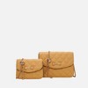 MKF Collection Blossom Quilted Shoulder Bag with a Mini Bag set by Mia K - 2 of 3
