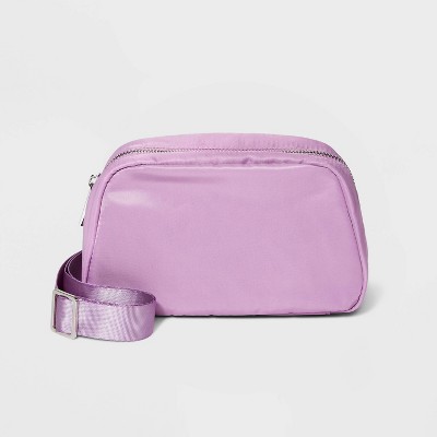 lavender cross body bag