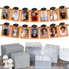 Big Dot of Happiness Orange Grad - Best is Yet to Come - DIY Orange Graduation Party Decor - K-12 School Picture Display - Photo Banner - 2 of 4