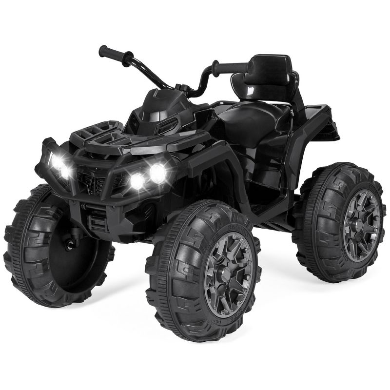 Best Choice Products 12V Kids Ride-On ATV Quad w/ Bluetooth, 3.7mph Max, Treaded Tires, LED Lights, Radio, 1 of 8