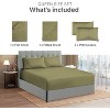 Extra Deep Pocket 4 Piece Sheet Set - Soft Bed Sheets, Fits 18"-24" Mattresses - CGK Linens - 2 of 4