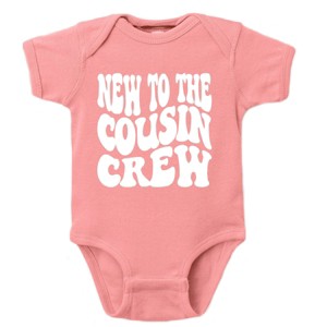The Juniper Shop New To The Cousin Crew Baby Short Sleeve Bodysuit - 1 of 4