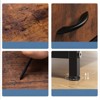 Fontoi Dressers, Tall Dresser with Wood Top, Storage Tower for Bedroom Entryway Hallway, Brown, 11.8"*36.3"*31.4" - 3 of 4