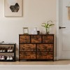 CAVINAS Fabric Dresser,Multifunctional Dressers Organizer with Drawers,Closet Organizer for Bedroom,Nursery,Entryway - 2 of 4