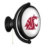 College Oval Rotating Lighted Wall Sign - 2 of 4