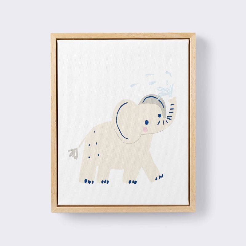11x14 Framed Canvas Animals - Elephant - Cloud Island&#8482;, 1 of 5